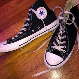 Black Hightop Converse